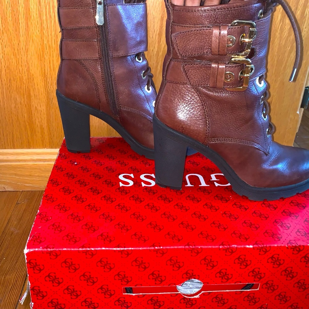 Guess leather boots